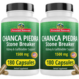 Peruvian Naturals Chanca Piedra cápsulas botella: posible apoyo diario al tracto urinario.