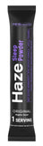 PEScience Haze Sleep Powder vaso muestra mezcla suave con color natural.