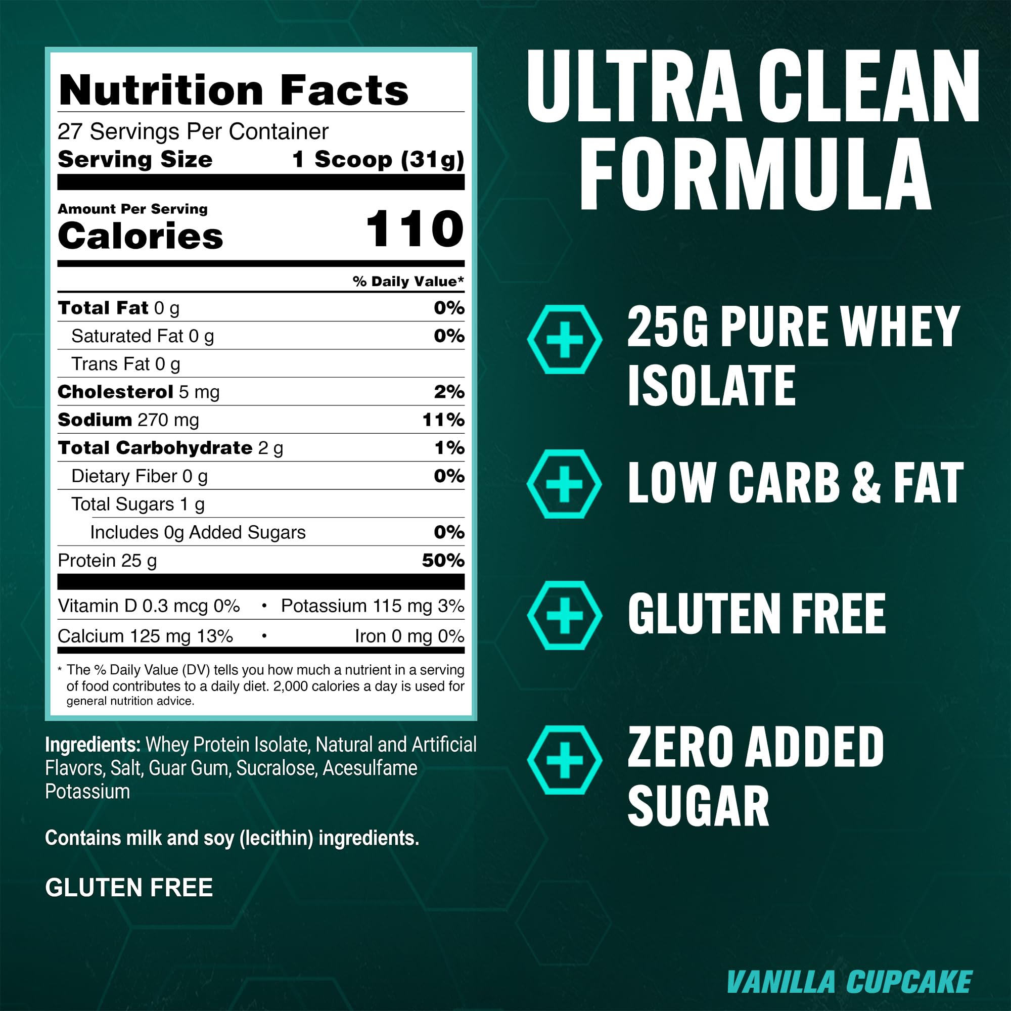 PEScience aislado fórmula baja en carbohidratos para dieta