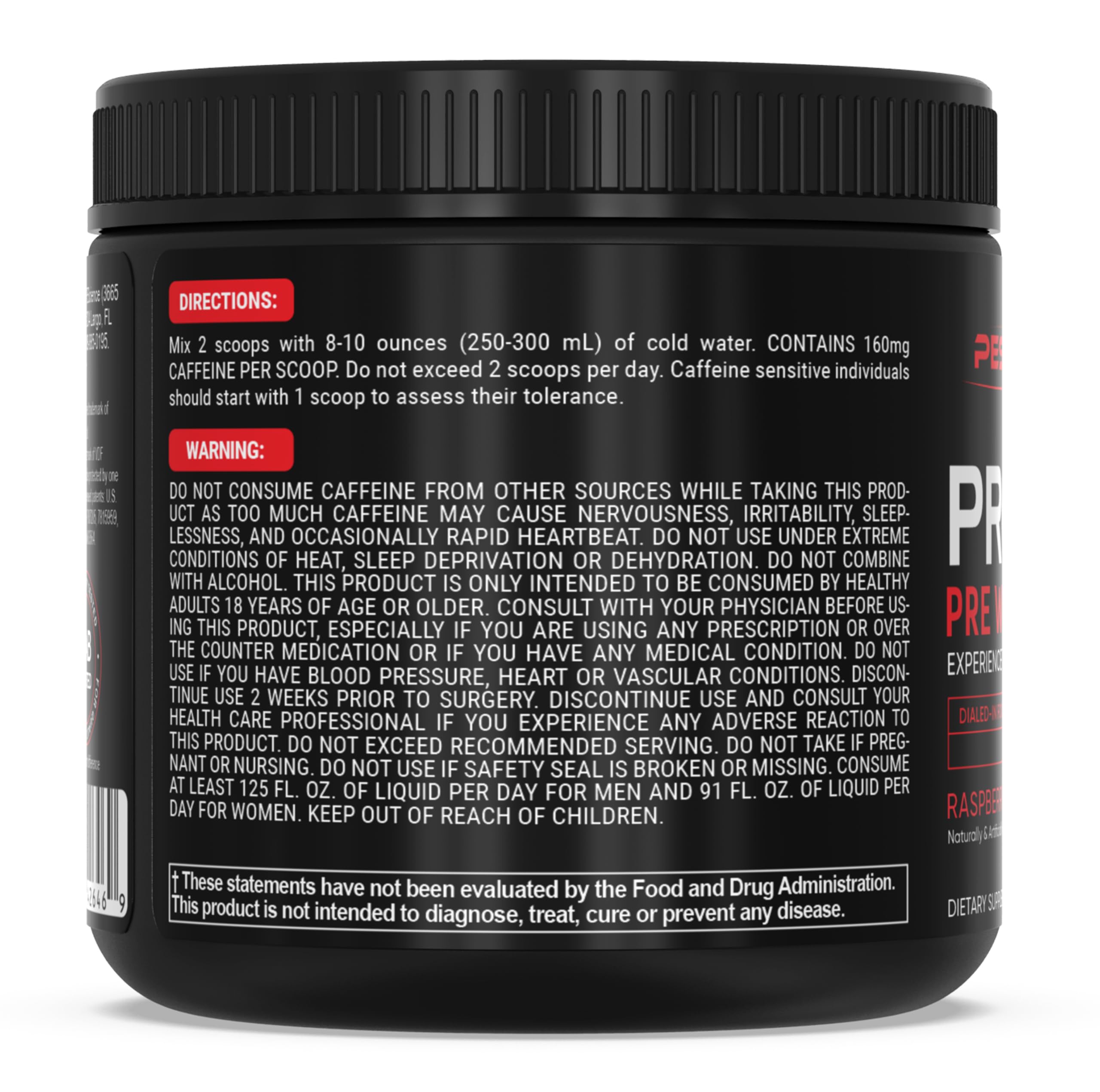 PEScience Prolific, uso diario en entrenamiento, energía enfocada y rendimiento.