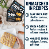 PEScience Select Protein batido, textura suave para saciedad.