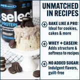 PEScience Select Protein, bolsa de porciones, práctico para entrenamientos fuera de casa.