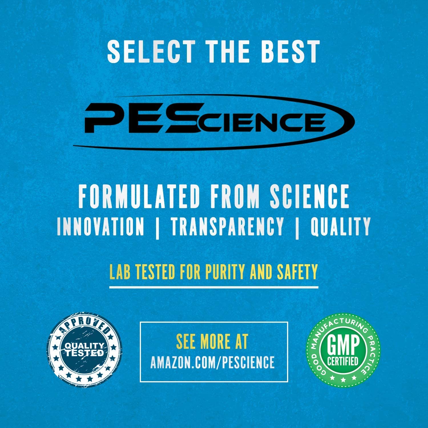 PEScience Select Proteína, envase con diseño práctico para uso diario.