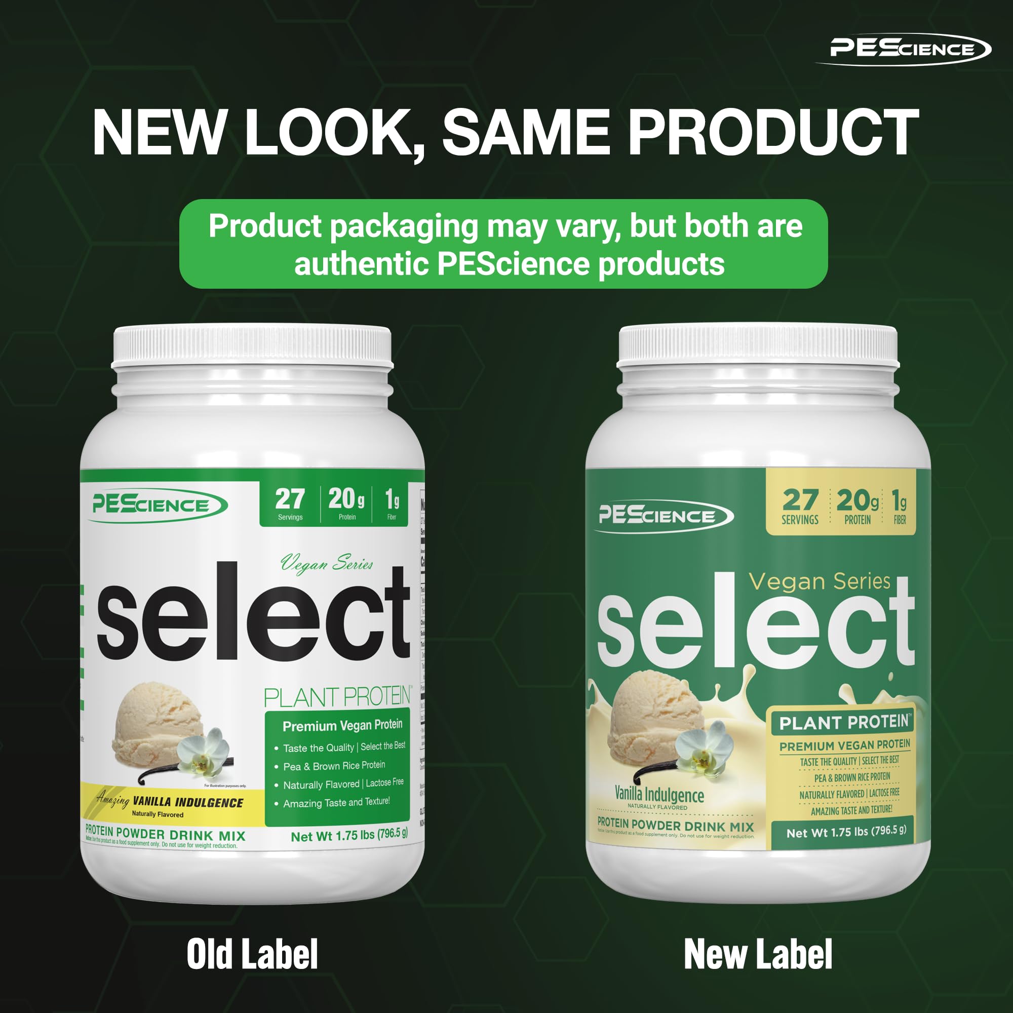 PEScience Select, porciones pequeñas, ideal para probar sabores y viajar