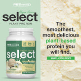 PEScience Select, textura suave, evita grumos habituales en proteínas vegetales