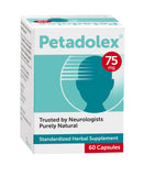 Folleto con instrucciones de uso de Petadolex para consumo diario