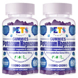 Pets Purest gomitas Potasio-Magnesio en envase, fácil de tomar.