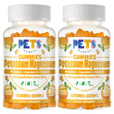 Pets Purest potasio y magnesio en frasco para equilibrio diario
