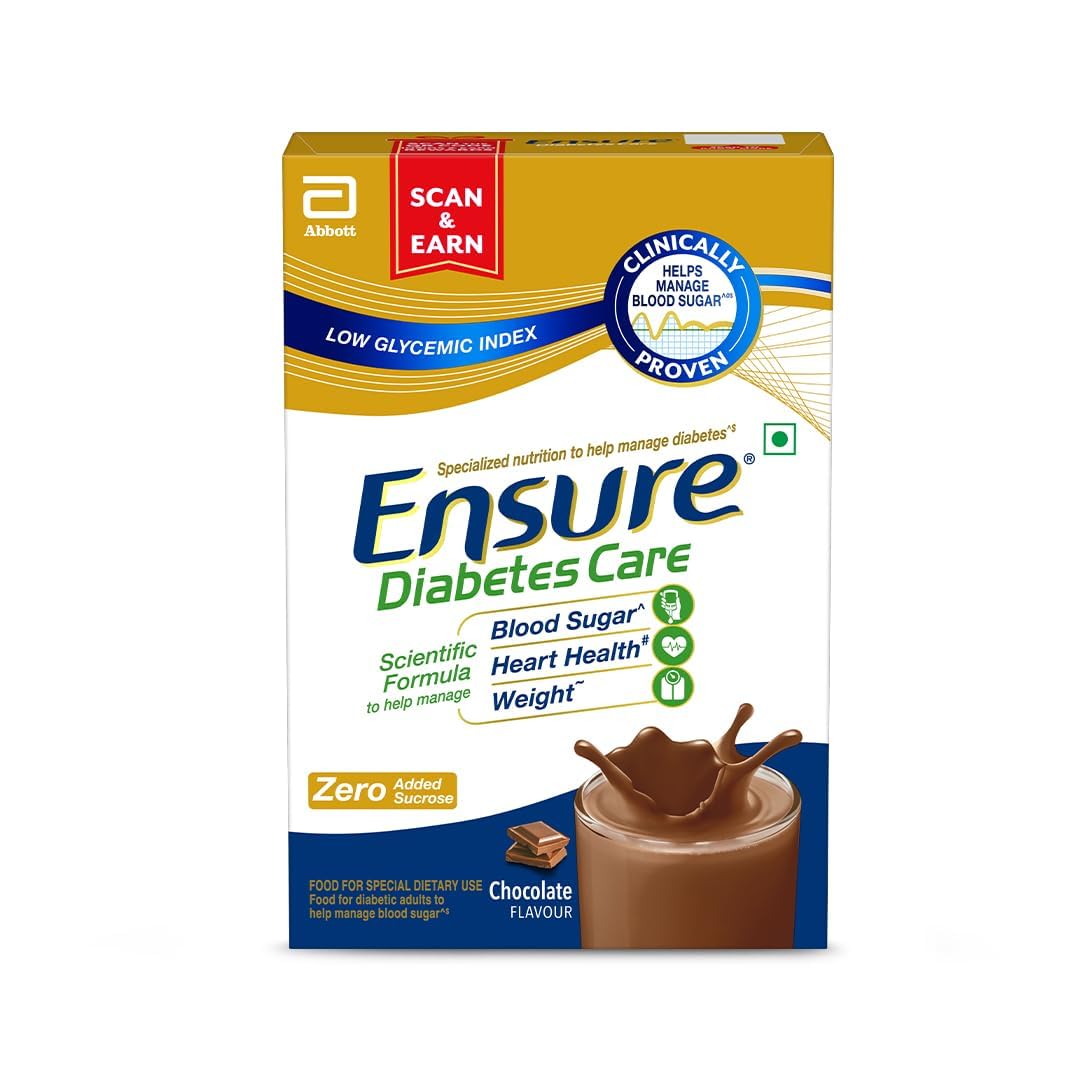 PGM DISTRIBUTORS Ensure Diabetes Care doble estuche 400 g chocolate, listo para consumo diario