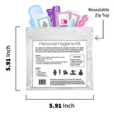 pH Advantage empaque portátil del kit menstrual listo para viajar