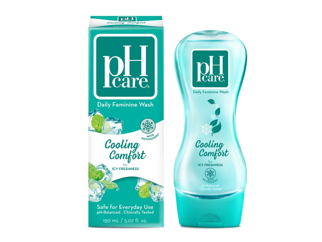 ph care lavado íntimo viento frío botella: frescura suave para uso diario.