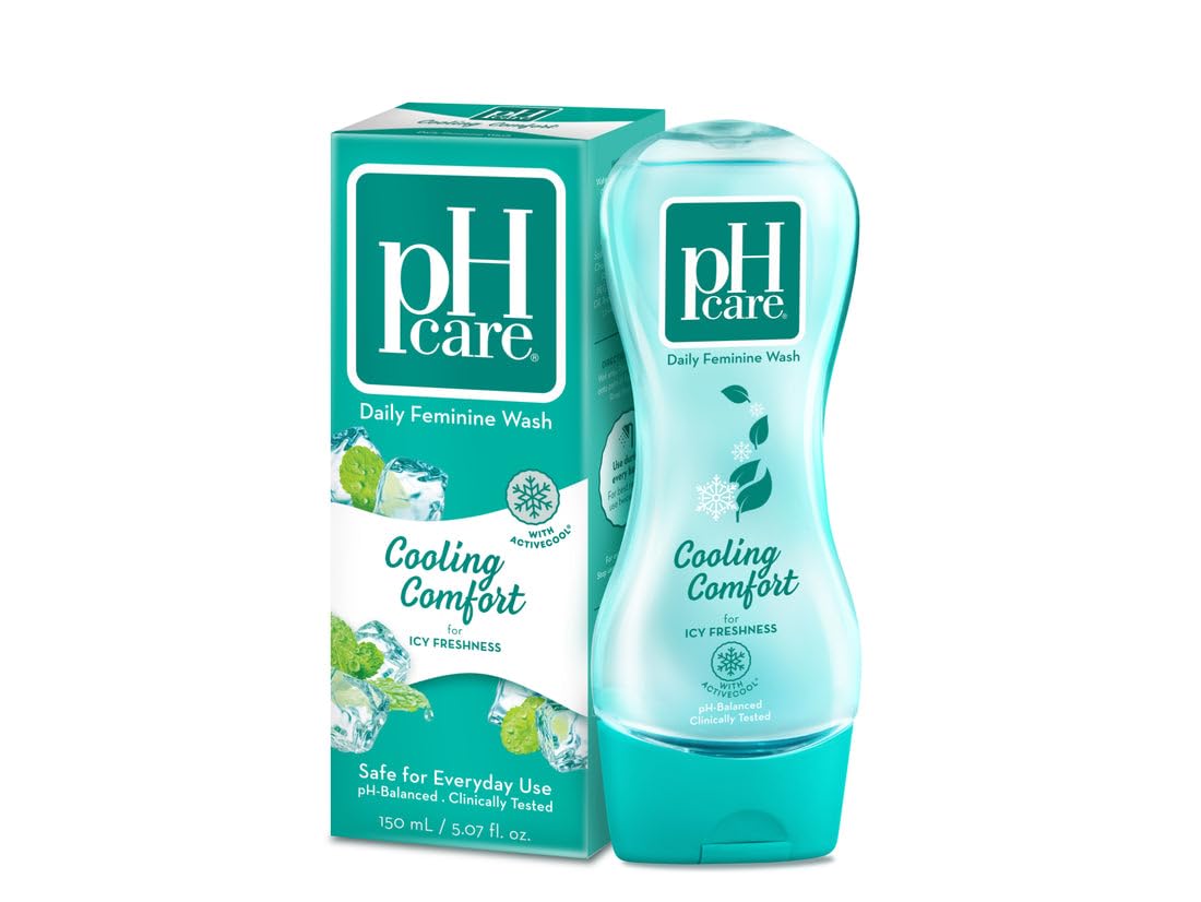 ph care textura cremosa espuma suave para higiene diaria.