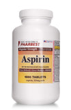 PHARBEST Aspirina 325 mg envase 1000 tabletas: suministro prolongado y conveniente