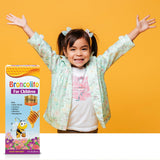PHARMADEL Broncolito, jarabe con sabor miel natural, agradable para niños.