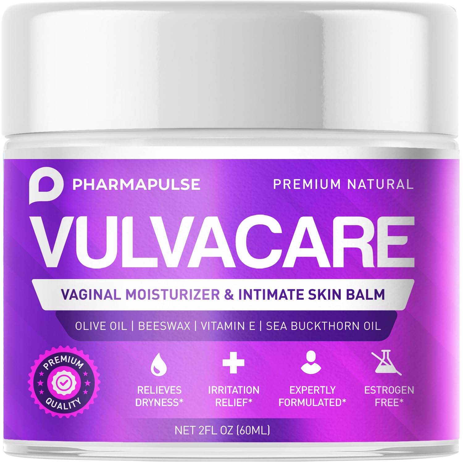 Pharmapulse Lubricante Vaginal en botella, hidratación íntima suave.