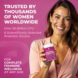 PharmaSupps probiótico femenino: fabricado en EE. UU. con control de calidad.