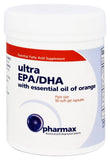 Cápsulas cercanas de Pharmax Ultra EPA/DHA para apoyar la función cerebral.