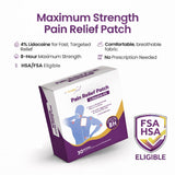 Parche Pharmheal para espalda, aplicación discreta y sensación flexible durante el día.