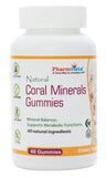 Pharmvista gominolas calcio coral en botella para toma diaria conveniente