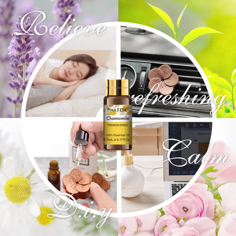 PHATOIL aceite esencial cítrico para perfumar cocina y sala