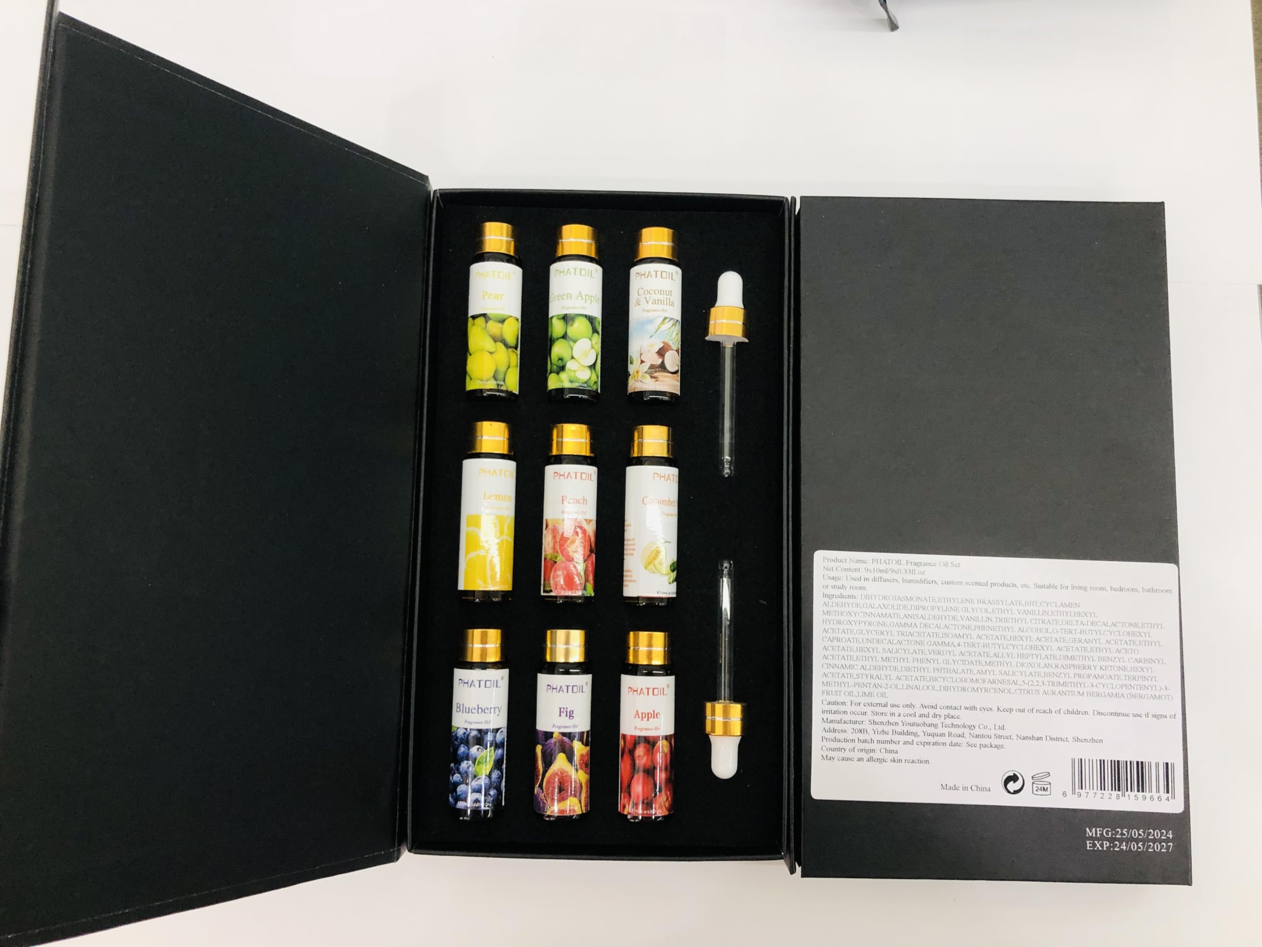 PHATOIL higo, fragancia natural para baño relajante
