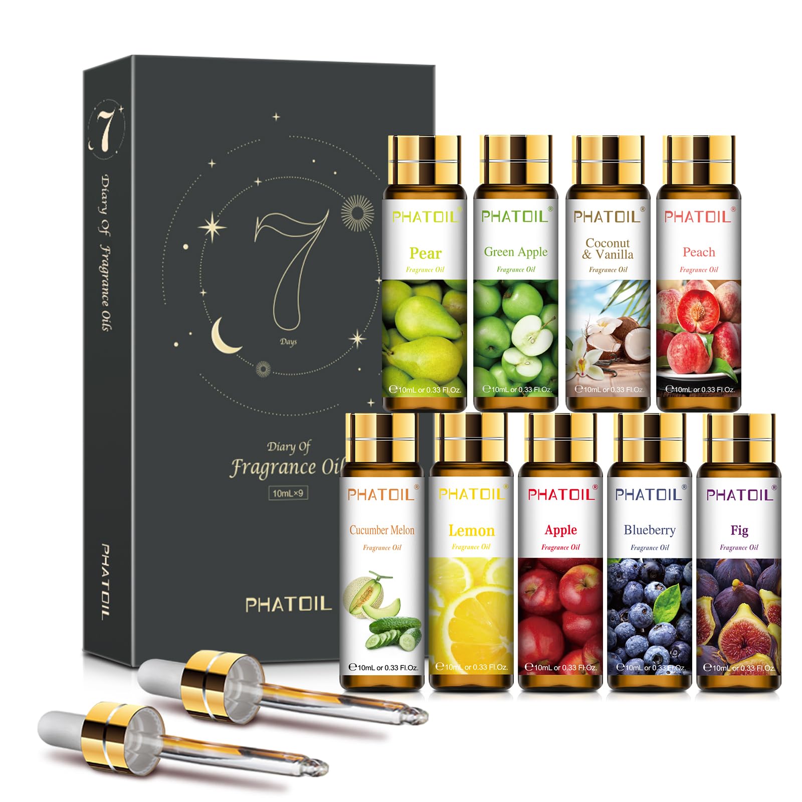 PHATOIL pepino-melón, aroma fresco para difusor en casa