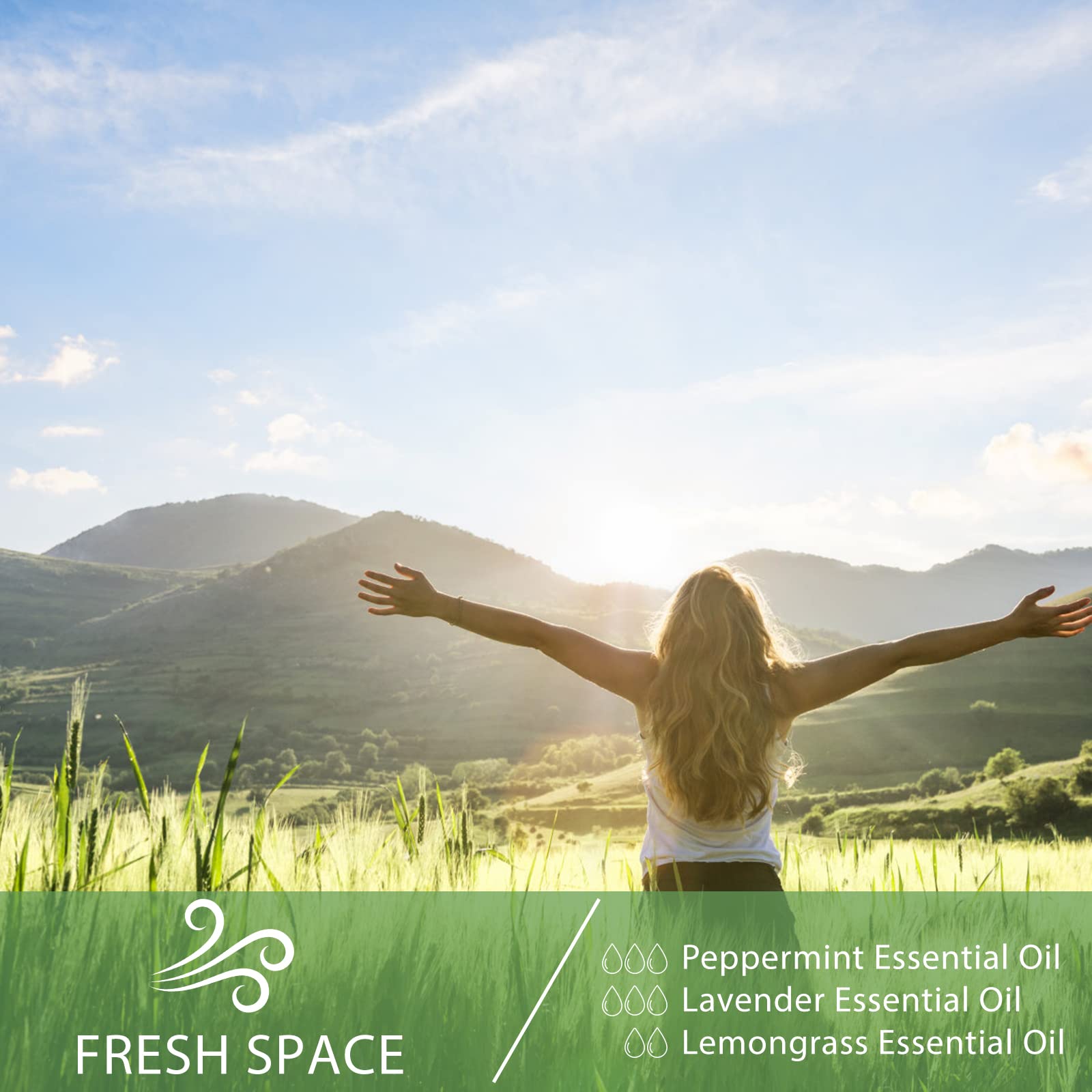 PHATOIL citronela, difusor de aromaterapia para espacios tranquilos.