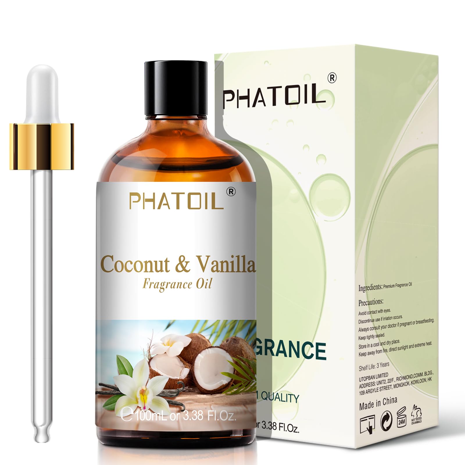 PHATOIL Difusor: aceite esencial listo para difundir y crear ambiente relajante