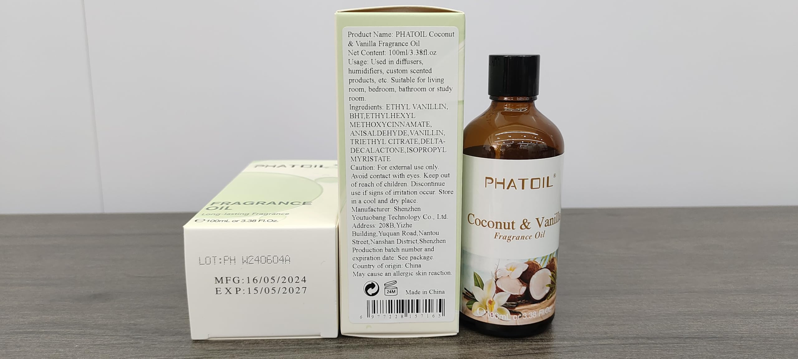 PHATOIL 100 ml: envase práctico con cuentagotas para medir dosis fáciles