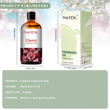 PHATOIL frasco de vidrio protege la fragancia y facilita su uso diario.