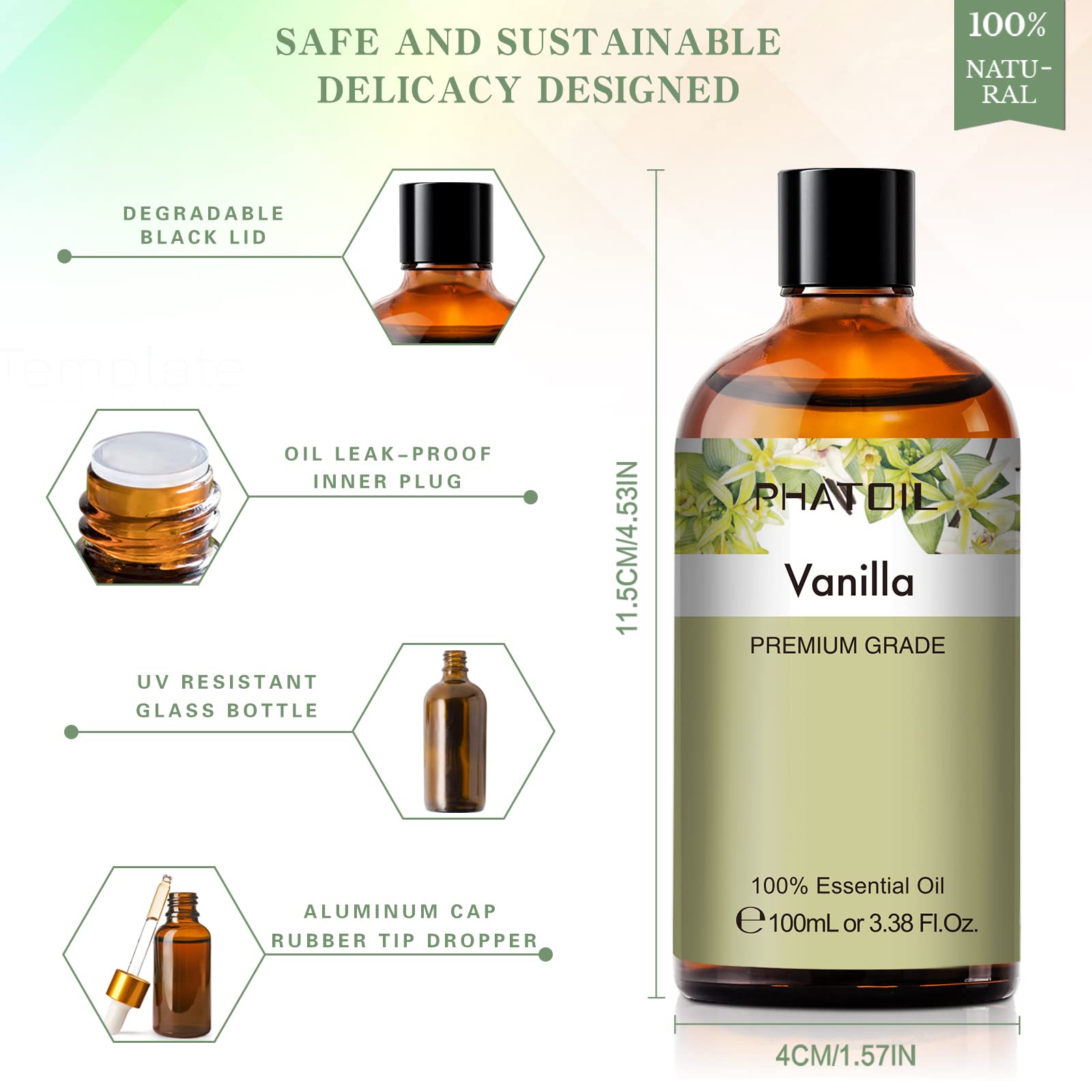 Candelas de aroma con PHATOIL Vanilla.