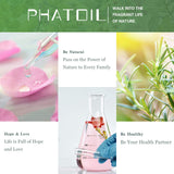 Masaje relajante con PHATOIL Vanilla y portador.
