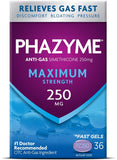 Phazyme: caja doble de paquetes para alivio rápido en casa