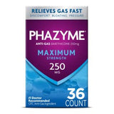 Phazyme Geles Rápidos, alivio veloz de hinchazón y malestar.