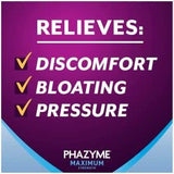 Phazyme sabor cereza gomitas, sabor agradable y fácil de masticar.