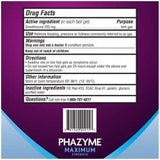Phazyme uso diario, rápido para molestias poscomida.