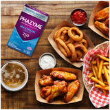 Phazyme usuario abre el blister para tomar una gel.