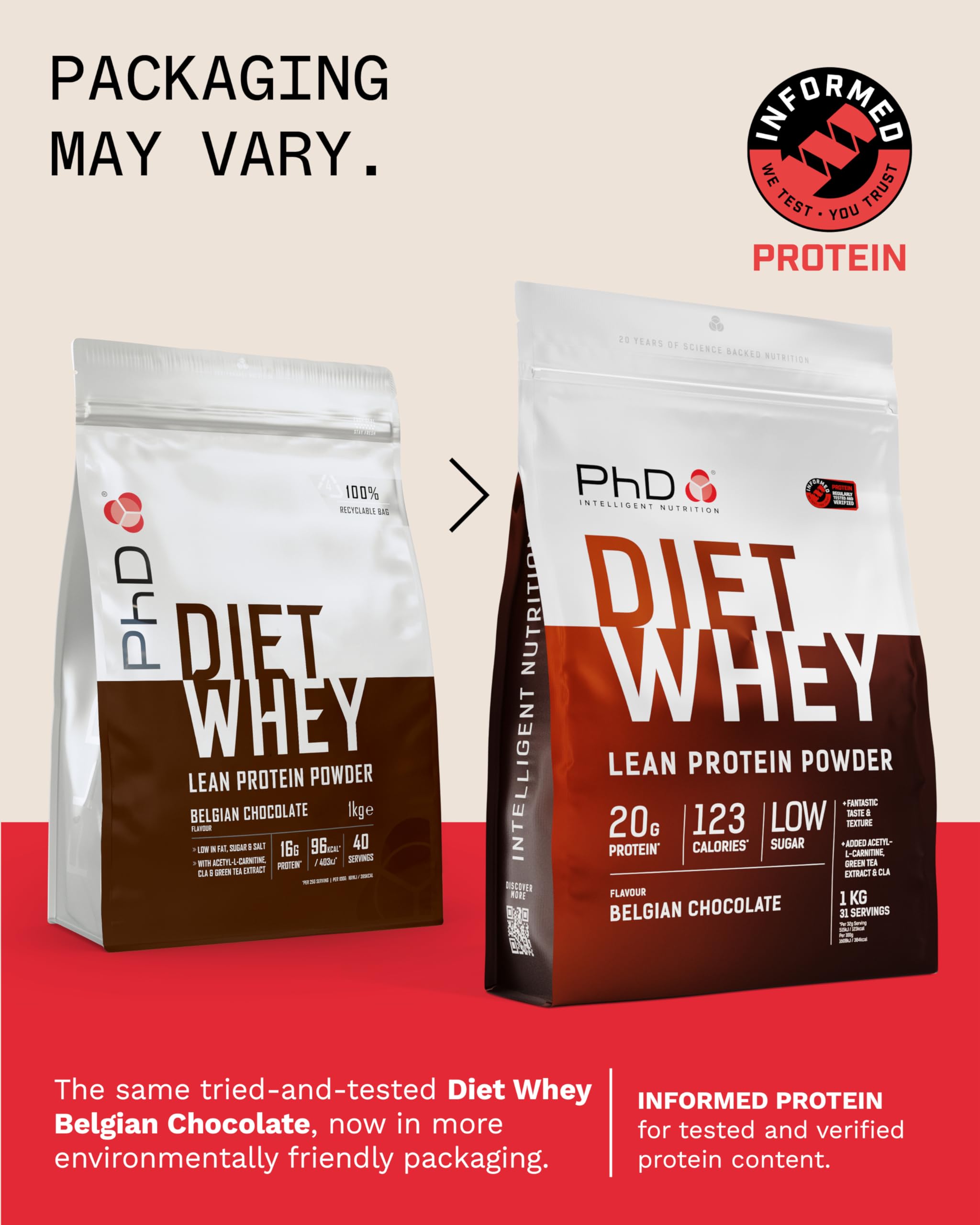PhD Diet Whey en shaker, batido listo para tomar