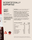 Etiqueta nutricional de PhD Diet Whey sin azúcares añadidos