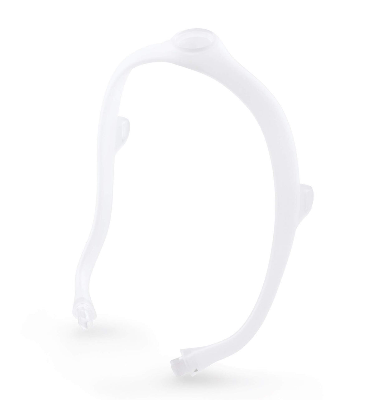 Philips Respironics DreamWear armazon nasal grande, vista general, diseño de entrada de aire sobre la cabeza para dormir cómodo.