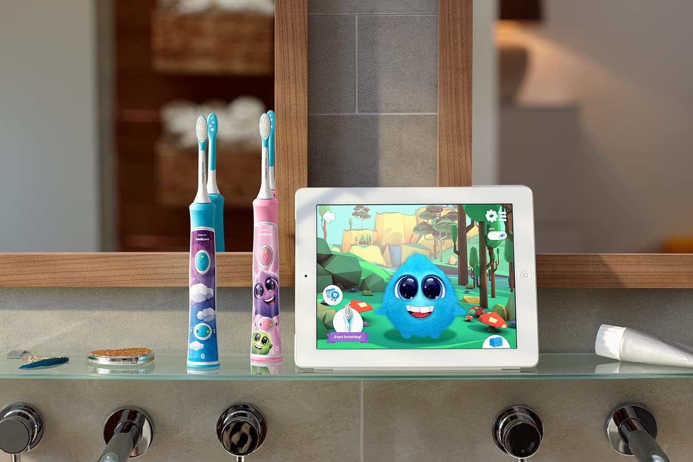 Caja del kit Philips Sonicare Kids 3 Plus lista para regalo