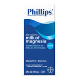 Phillips' Leche de Magnesia, botella original 4 oz, alivio suave nocturno.
