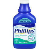 Phillips' leche de magnesia menta fresca, vertido que facilita la regularidad diaria
