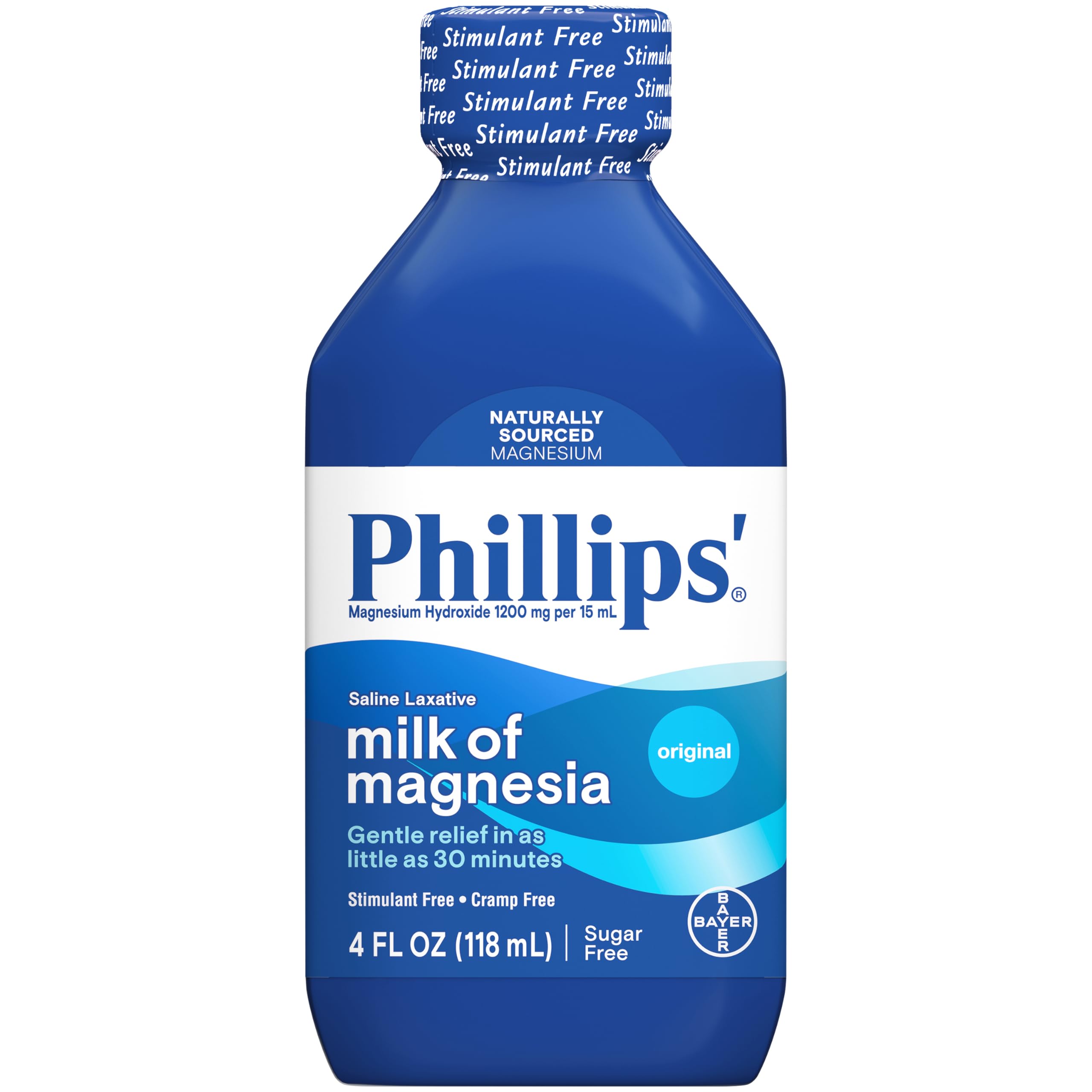 Phillips' Leche de Magnesia, paquete de 6 unidades, opción conveniente para el hogar.