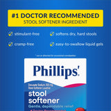 Phillips' suavizante de heces: ingrediente activo docusato de sodio.