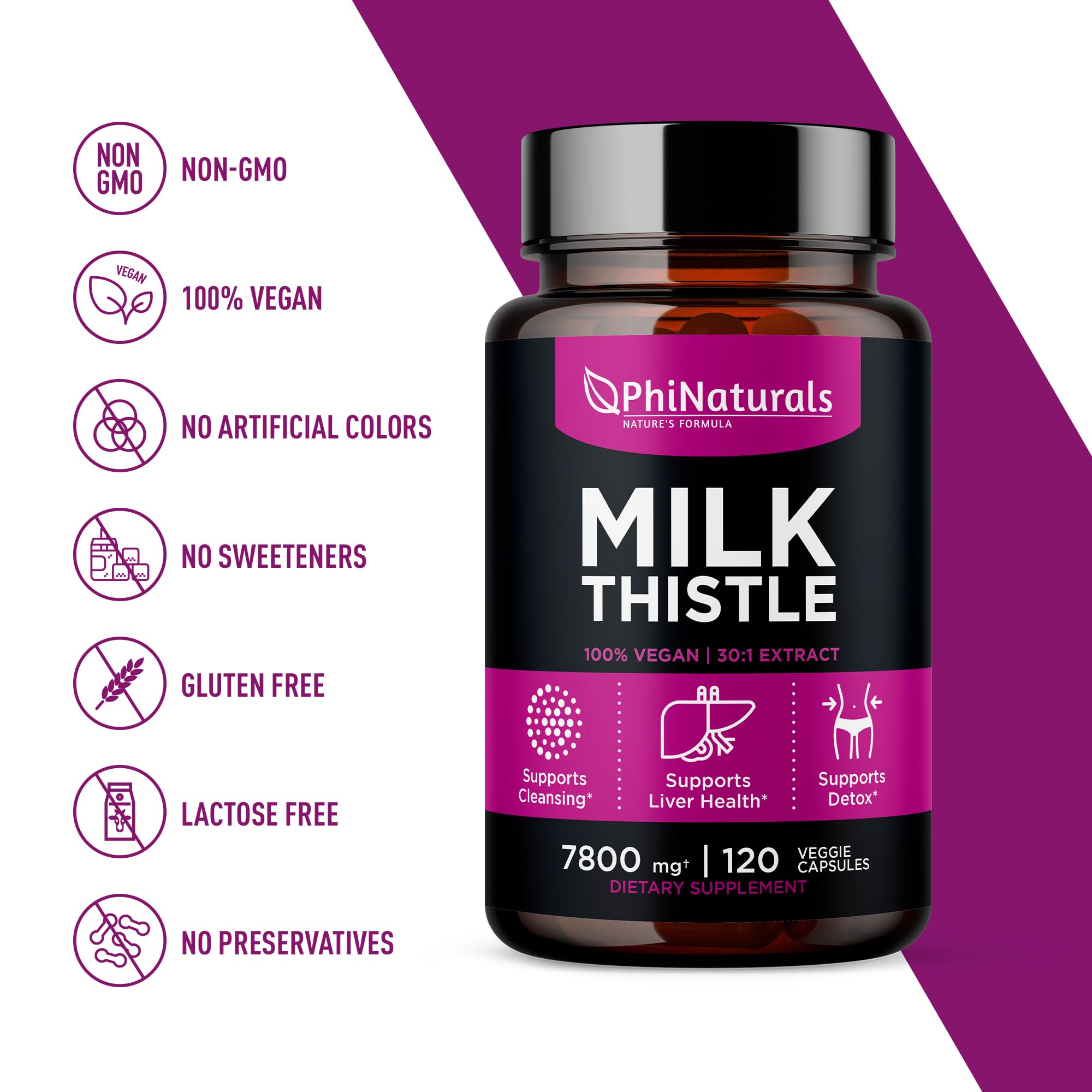 PhiNaturals información nutricional: resumen claro de la composición