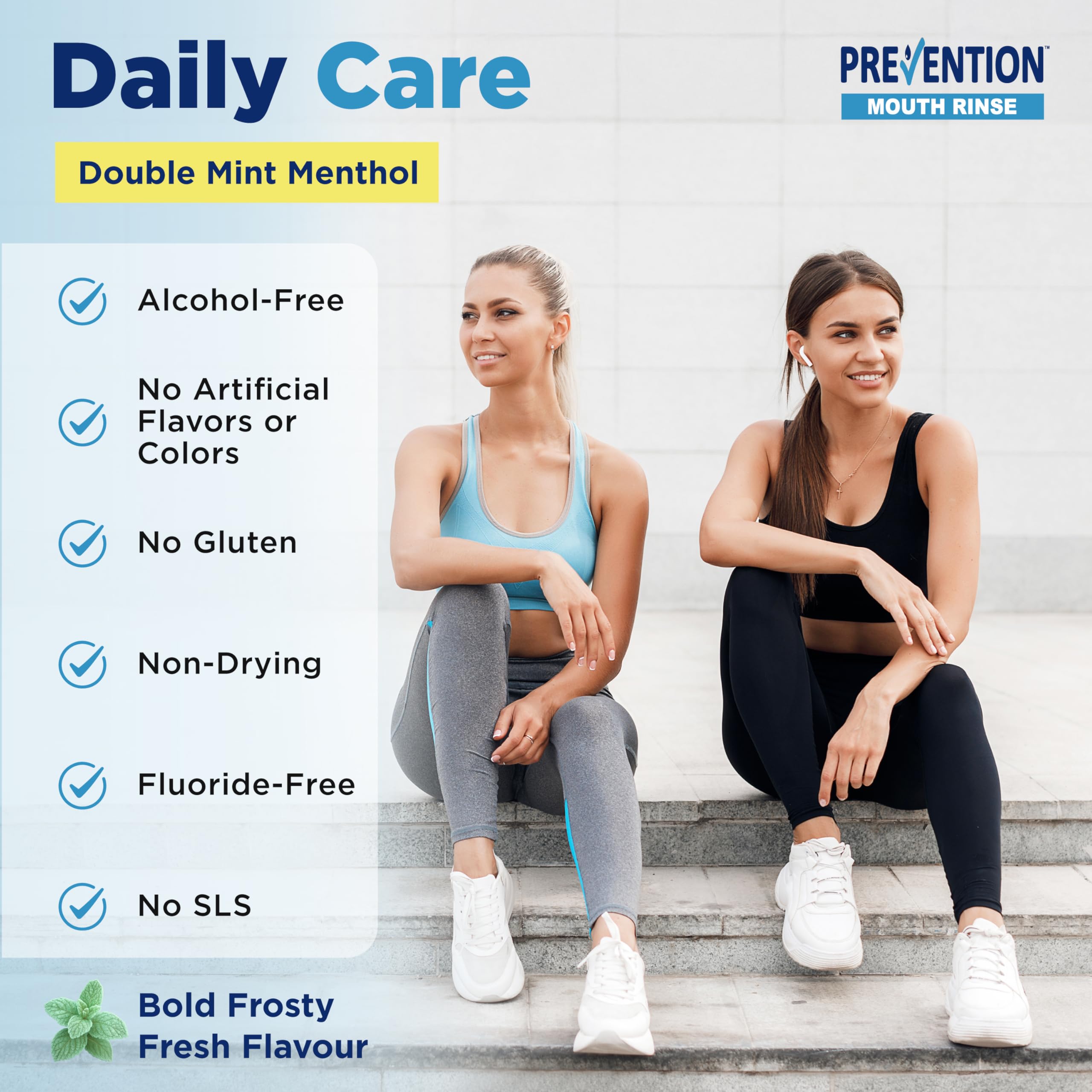 Prevention Daily Care con blanqueamiento suave mediante peróxido de hidrógeno.