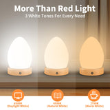 Indicador de luz roja 670nm para ambiente nocturno sin luz azul
