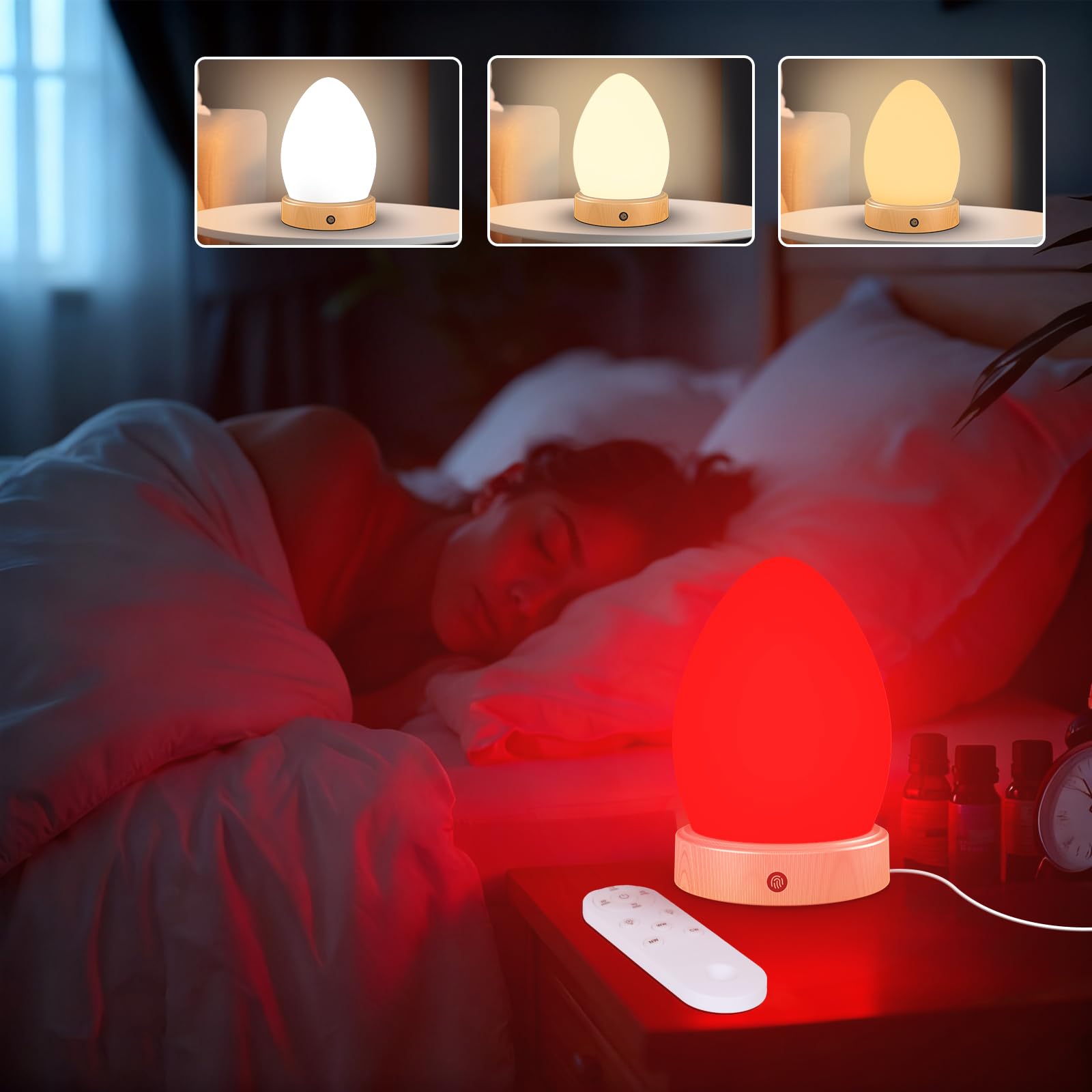Phylosal 670nm para sueño y relajación en mesa de noche