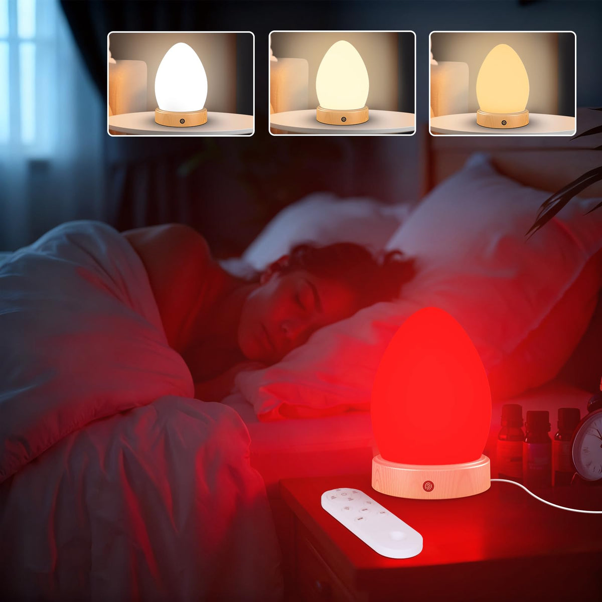 Phylosal 670nm para sueño y relajación en mesa de noche